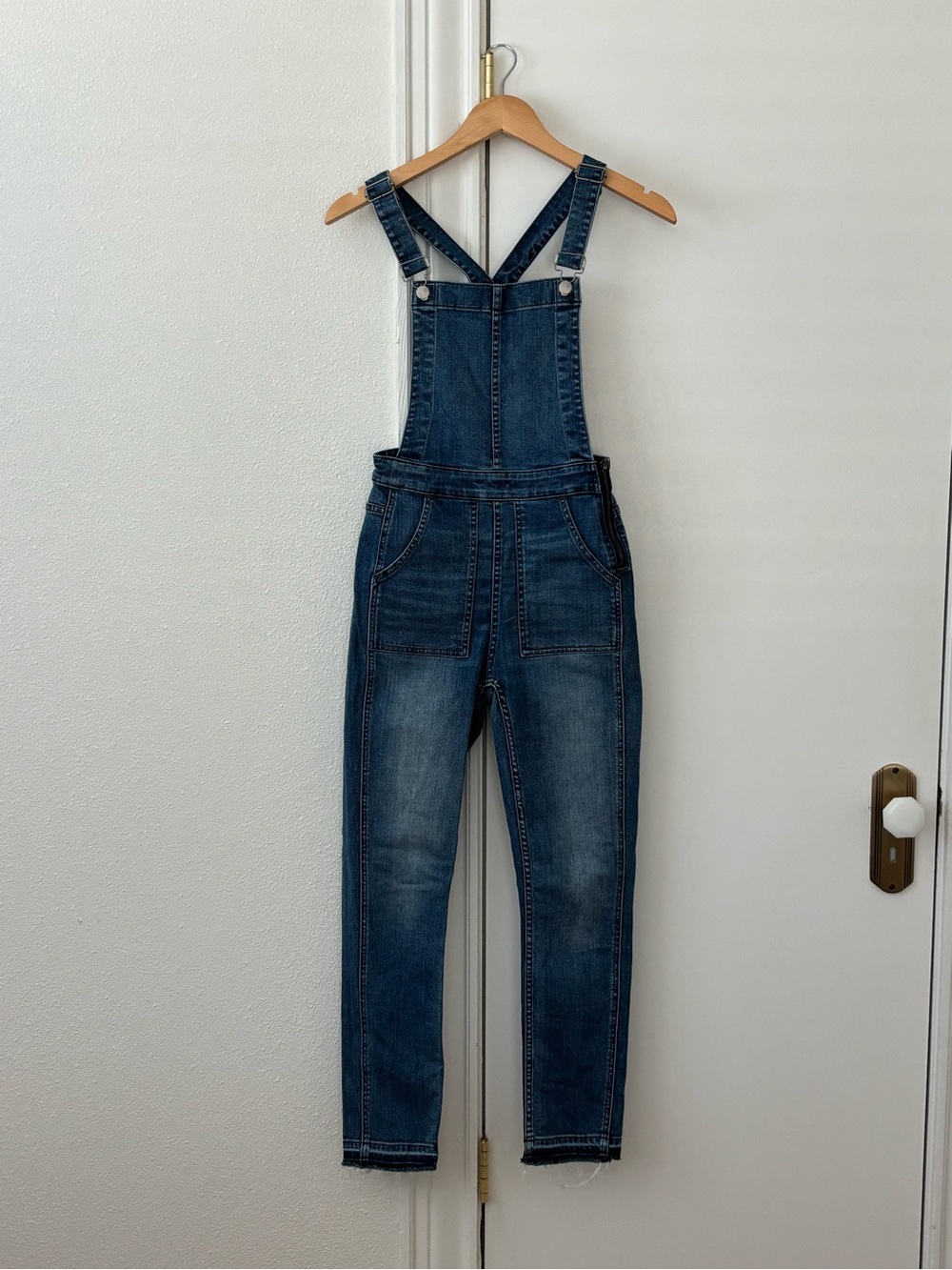 Madewell Medium Wash Denim Overalls